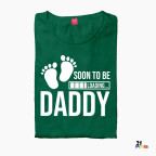 Soon to Be Mommy & Daddy Gender Reveal Couple T-Shirt