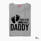 Soon to Be Mommy & Daddy Gender Reveal Couple T-Shirt