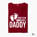 Soon to Be Mommy & Daddy Gender Reveal Couple T-Shirt