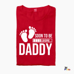 Soon to Be Mommy & Daddy Gender Reveal Couple T-Shirt