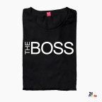The Boss & The Real Boss Version 2 Couple T-Shirt
