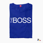 The Boss & The Real Boss Version 2 Couple T-Shirt
