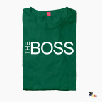 The Boss & The Real Boss Version 2 Couple T-Shirt