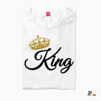 King & Queen Couple T-Shirt