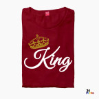 King & Queen Couple T-Shirt