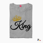 King & Queen Couple T-Shirt