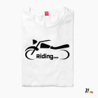 Riding in Tandem Couple T-Shirt