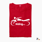 Riding in Tandem Couple T-Shirt