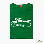 Riding in Tandem Couple T-Shirt