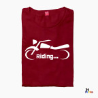 Riding in Tandem Couple T-Shirt