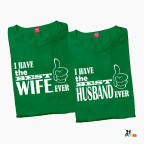 Best Husband & Best Wife Couple T-Shirt