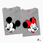 Couple T-Shirt – Mickey & Minnie Cartoon Prints