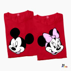 Couple T-Shirt – Mickey & Minnie Cartoon Prints
