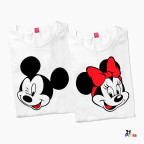 Couple T-Shirt – Mickey & Minnie Cartoon Prints