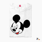Couple T-Shirt – Mickey & Minnie Cartoon Prints