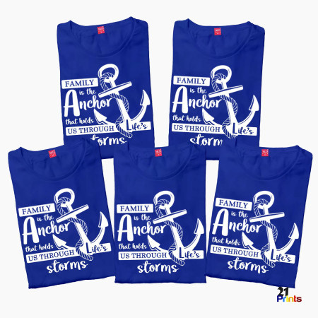 Family Is The Anchor That Holds Us Through Life's Storms Family Reunion T-Shirt