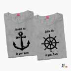 Anchor Me & Guide Me Couple T-Shirt