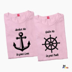 Anchor Me & Guide Me Couple T-Shirt