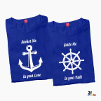 Anchor Me & Guide Me Couple T-Shirt