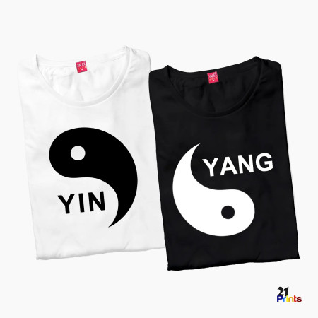 Yin & Yang Couple T-Shirt