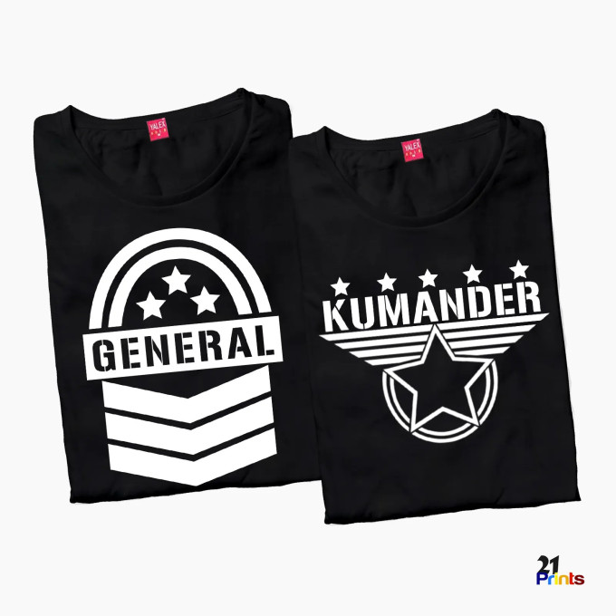 General & Kumander – Couple T-Shirt