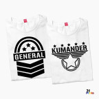 General & Kumander – Couple T-Shirt