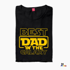Best Mom & Best Dad in the Galaxy – Couple T-Shirt