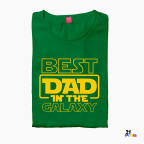 Best Mom & Best Dad in the Galaxy – Couple T-Shirt