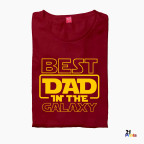 Best Mom & Best Dad in the Galaxy – Couple T-Shirt