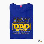 Best Dad in the Galaxy Fathers Day Gift T-Shirt
