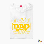 Best Dad in the Galaxy Fathers Day Gift T-Shirt