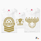 General – Kumander – Batas Matching Family T-Shirt