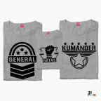 General – Kumander – Batas Matching Family T-Shirt