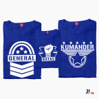 General – Kumander – Batas Matching Family T-Shirt
