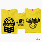 General – Kumander – Batas Matching Family T-Shirt