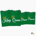 Royal Family Crown Family Shirt – King, Queen, Prince & Princess