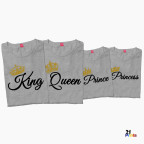 Royal Family Crown Family Shirt – King, Queen, Prince & Princess