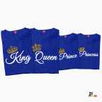 Royal Family Crown Family Shirt – King, Queen, Prince & Princess