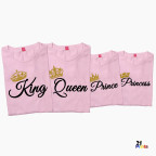 Royal Family Crown Family Shirt – King, Queen, Prince & Princess