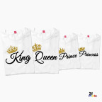 Royal Family Crown Family Shirt – King, Queen, Prince & Princess
