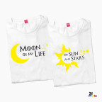 Moon of My Life & My Sun and Stars Couple T-Shirt