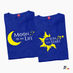 Moon of My Life & My Sun and Stars Couple T-Shirt