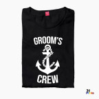 Groom’s Crew Nautical Bachelor Party T-Shirt