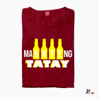 Maboteng Tatay Funny Beer-Themed Fathers Day Shirt