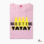 Maboteng Tatay Funny Beer-Themed Fathers Day Shirt