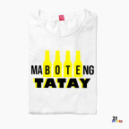 Maboteng Tatay Funny Beer-Themed Fathers Day Shirt