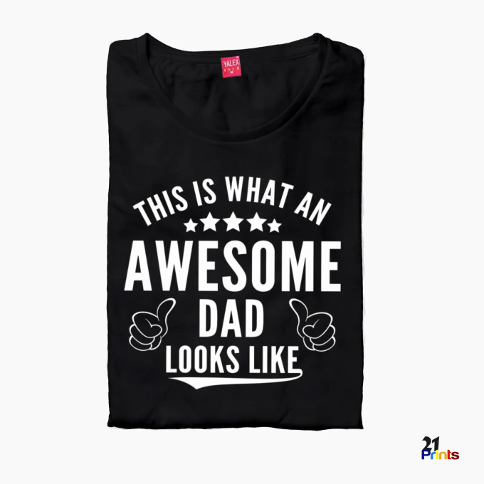 This Is What an Awesome Dad Looks Like Fathers Day Shirt
