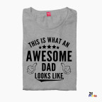 This Is What an Awesome Dad Looks Like Fathers Day Shirt