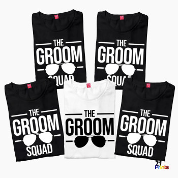 The Groom Squad Matching Shirts – Bachelor Party & Wedding Crew Tees