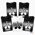 The Groom Squad Matching Shirts – Bachelor Party & Wedding Crew Tees